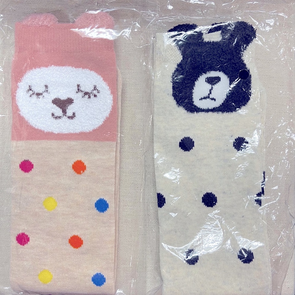 Below the knees socks animal